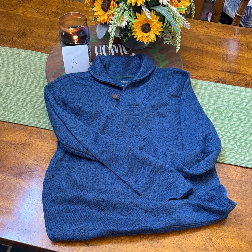 Sonoma Kids Navy Turtleneck Jacket